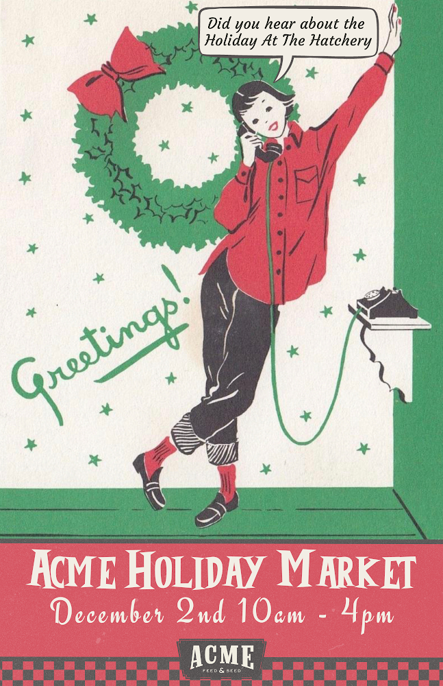 Acme Holiday Market at The Hatchery