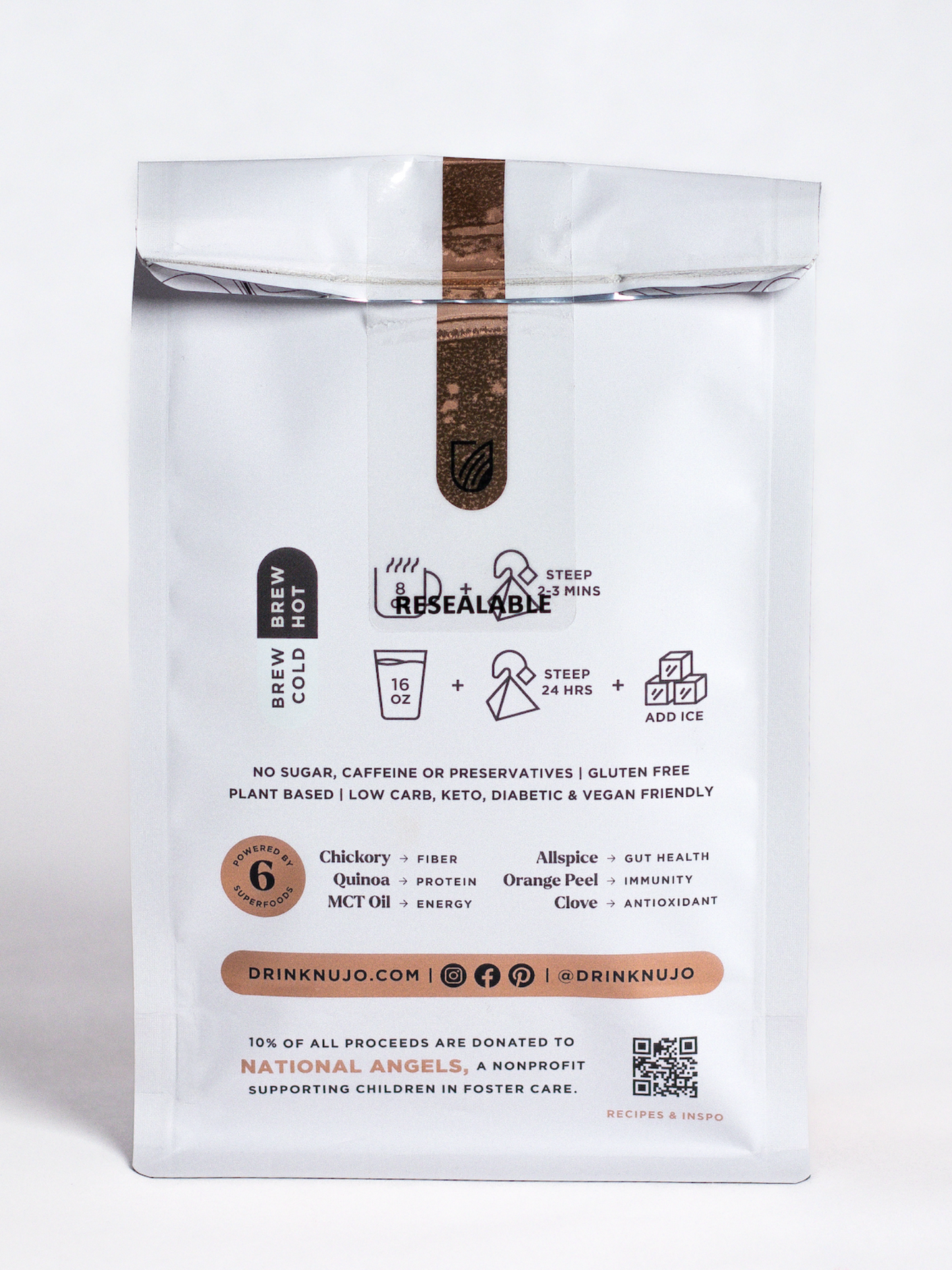 
                  
                    NUJO Super Brew Single Serve Brew Bags - HALF PRICE PROMO!!!!
                  
                