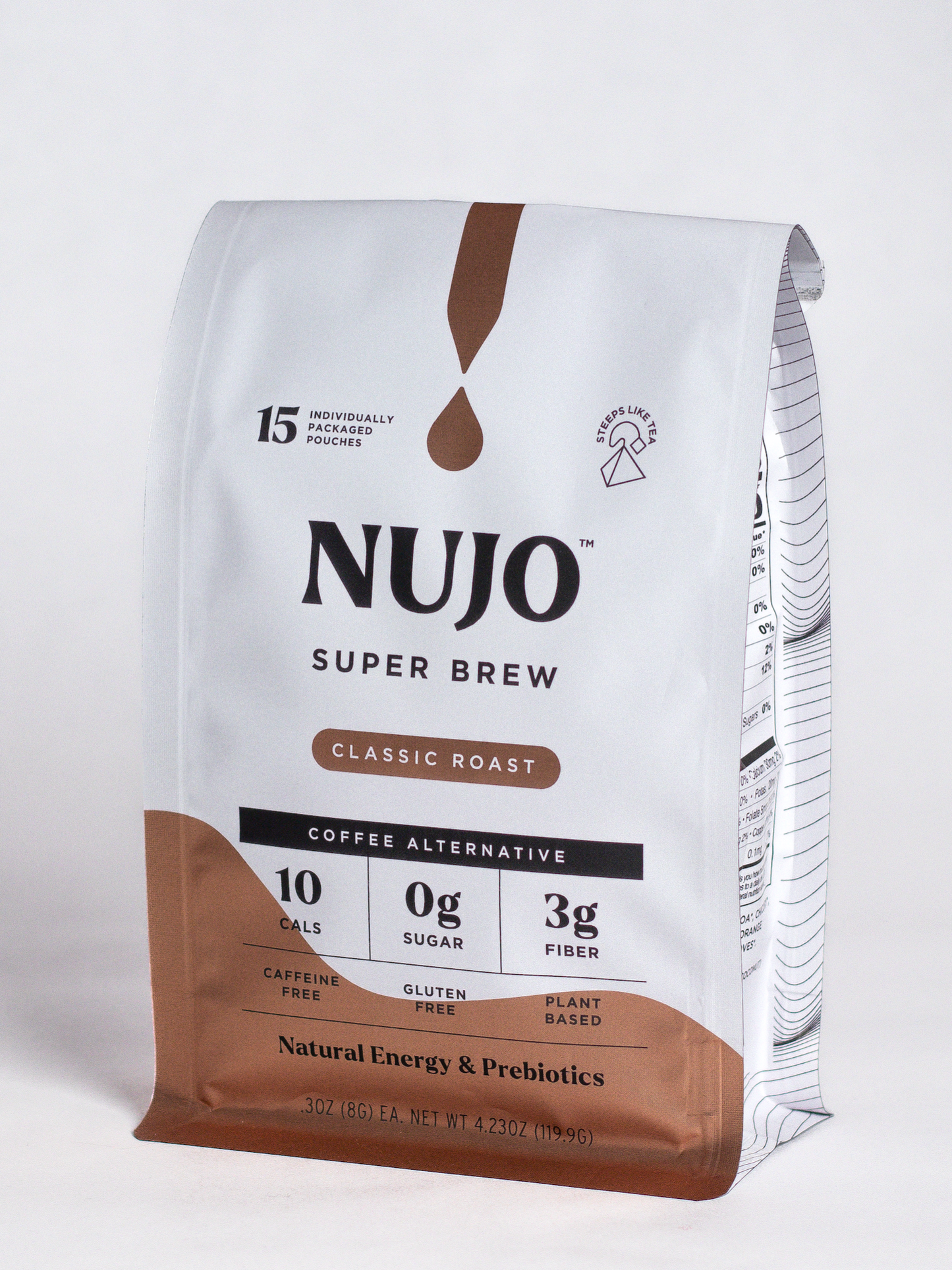 NUJO Super Brew single serve brew bags